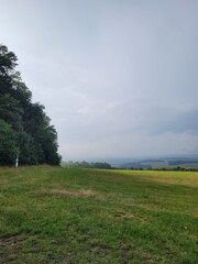 landscape with clouds