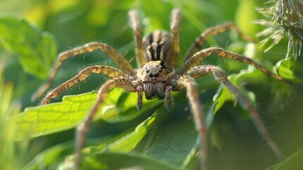 Grass Spider of the Agelenopsis species