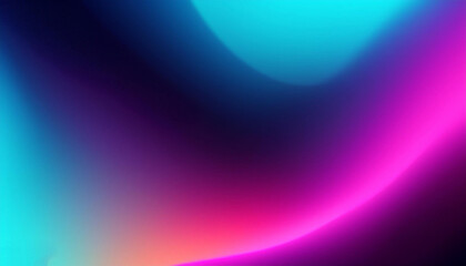 Multi-colored dark wavy gradient for design, decor, wallpapers and backgrounds. Empty space for text. Generated by AI