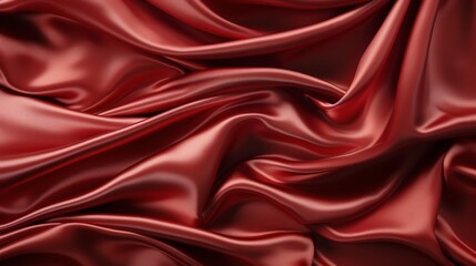 Close Up of Red Fabric