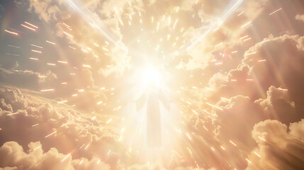 Ascension of Jesus, Christ goes to Heaven