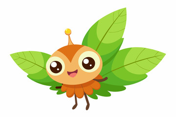  bee cartoon vector illustration