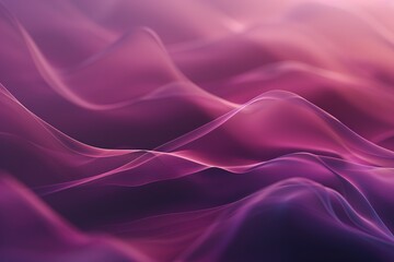 Abstract background with smooth lines in pink and purple colors, Ai Generated