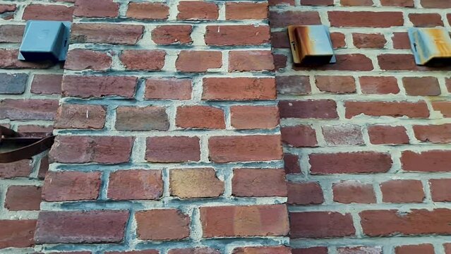 Fenster von alter Scheune 