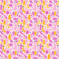 Abstract expressionism background, soft pink, purple, yellow color