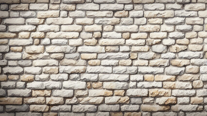 Fototapeta premium white brick wall with green ivy climbing along it