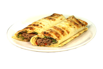 Adana kebab wrap