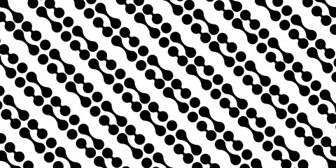 Modern abstract background with liquid elements pattern. Rounded halftone transition lines. Vector EPS 10