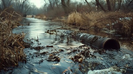 Polluted Stream