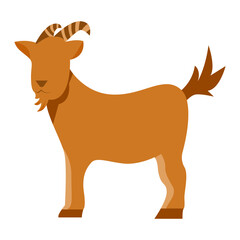 Animal background with grass illustration. Qurban animal for background.