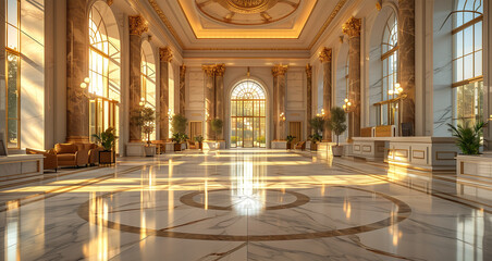 Obraz premium 로비(building hall)