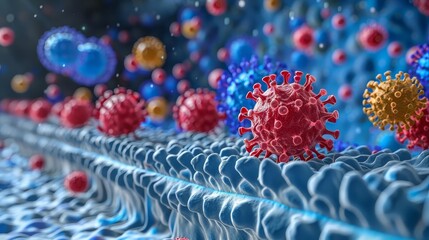 A conceptual diagram outlining a novel system concept for engineering enzymes to combat viral pathogens