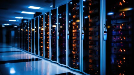 Powering the Cloud: A Glimpse into a High-Density, Efficient Server Facility