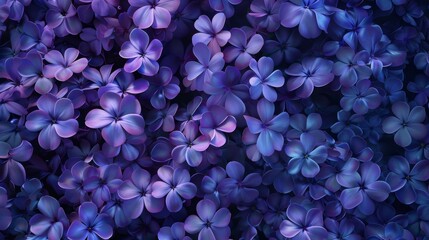 Phlox flower pattern purple blossom wallpaper background