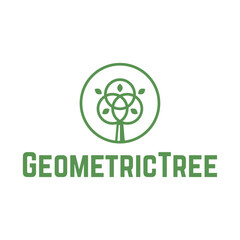 geometric tree logo