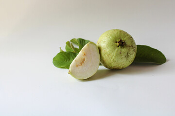 green guava fruit. Guava is a fruit that is rich in vitamins