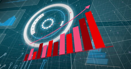 Image of scope scanning over financial data processing