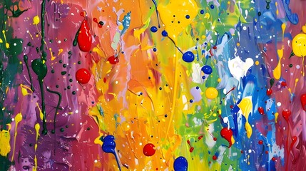 multicolor splashes hd wallpaper, colorful Splattering wallpaper HD 