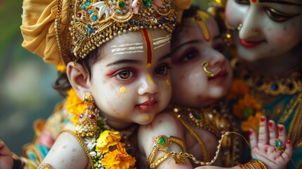 baby hindu god