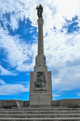 Obraz premium The Column of the Immaculate Conception Salerno