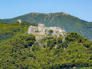 Fototapeta premium Arechi Castle - Salerno, Italy