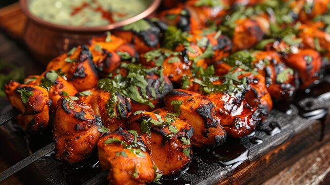 Popular Chicken Dishes Beef Tikka Boti Chicken Tikka Boti and Chicken Tikka
