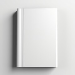 Naklejka premium Stylish front magazine template in a captivating perspective view, Ai Generated.