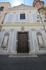 Obraz premium Church of Saint Mary of the Announcement - Salerno, Italy.