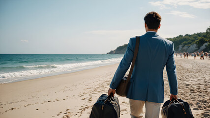 Freedom at the beach and ocean.