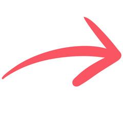 Arrow Icon, Doodle, Direction, Hand drawn
