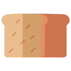 bread multi color icon, related to thanksgiving theme.