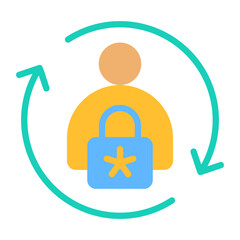 Fototapeta premium Account Recovery Icon