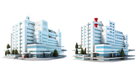 An office building view from out side PNG