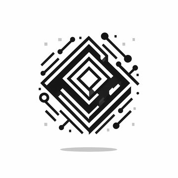 web developer logo illustration