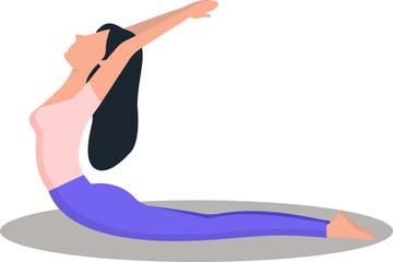 Yoga Movement Illustration