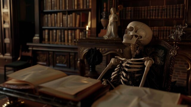 A haunting reminder of the price of knowledge and power, super realistic