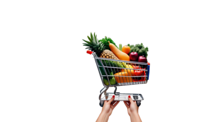 blur grocery hold cart woman supermarket defocused hand lves light abstract store bokeh fruits organic shopping vegetable fresh aisle market shelf retail purchase variety streetcar client consumer