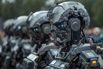 Explore the ethical considerations of intelligent automation in warfare
