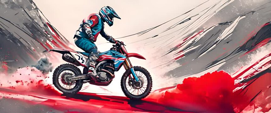 people riding motocross