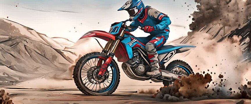 people riding motocross