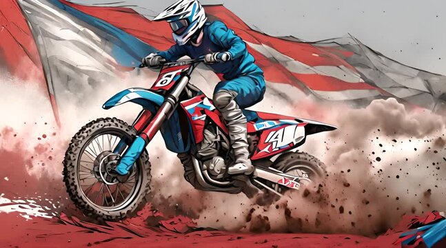 people riding motocross