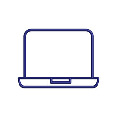 Illustration Vector Graphic of Laptop icon template