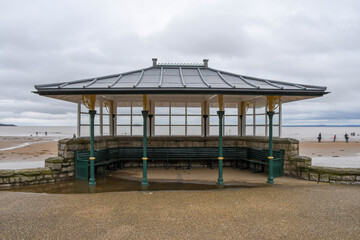 Victorian beach shelter, Weston-super-Mare