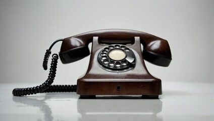 old phone with a background