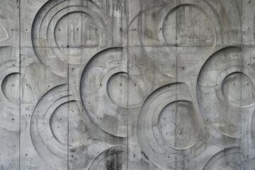 Panorama of Horizontal design on cement and concrete texture for pattern and background -...