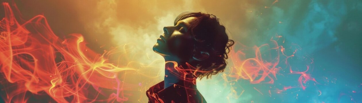A mischievous shapeshifter uses their abilities to challenge rigid gender roles and societal expectations