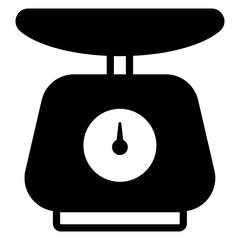 food weight scale icon