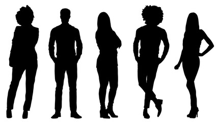 People Silhouettes 124
