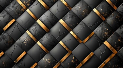 Gold and Black Textured Pattern