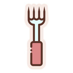 fork sticker